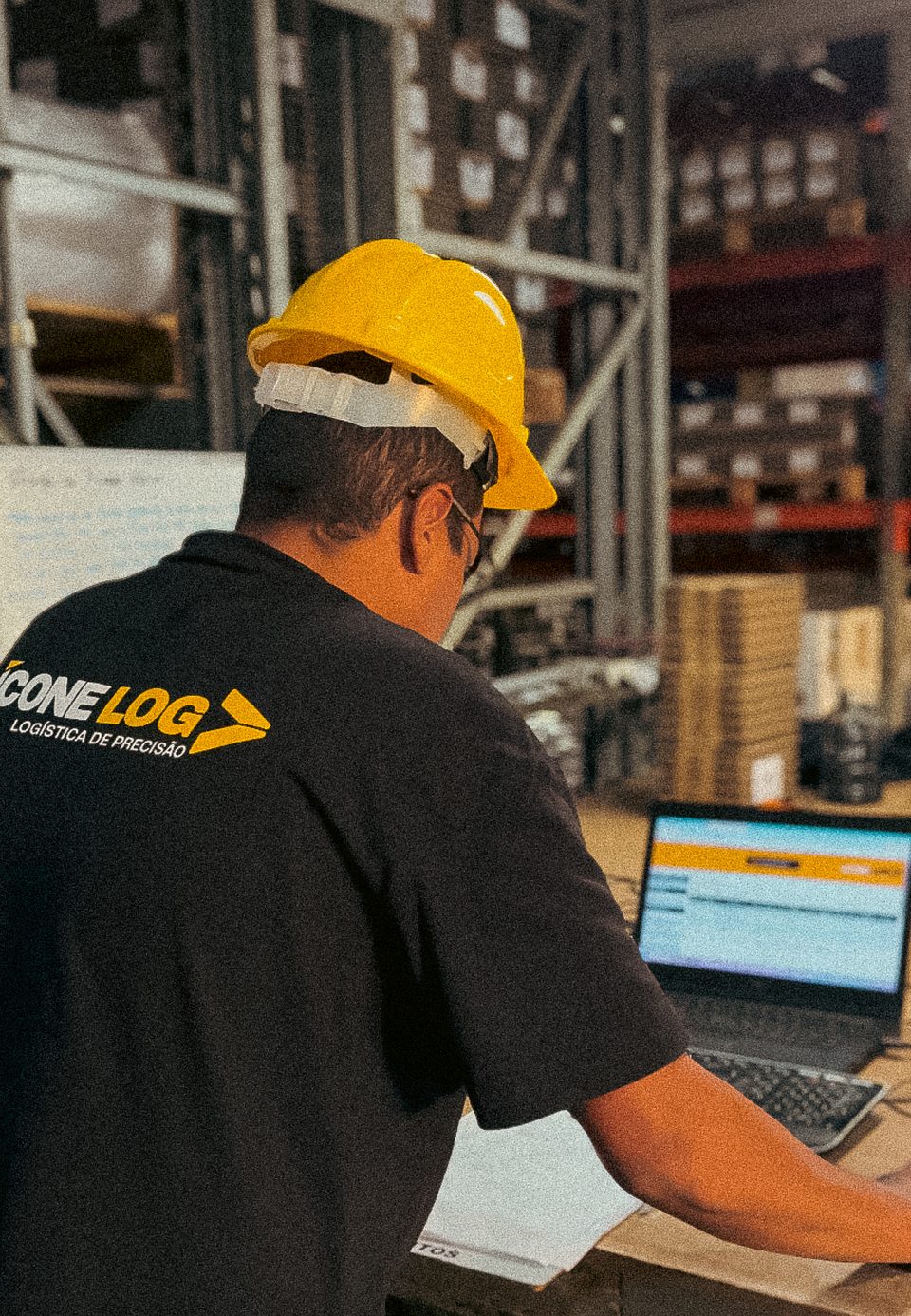 Conferência dos pedidos no sistema